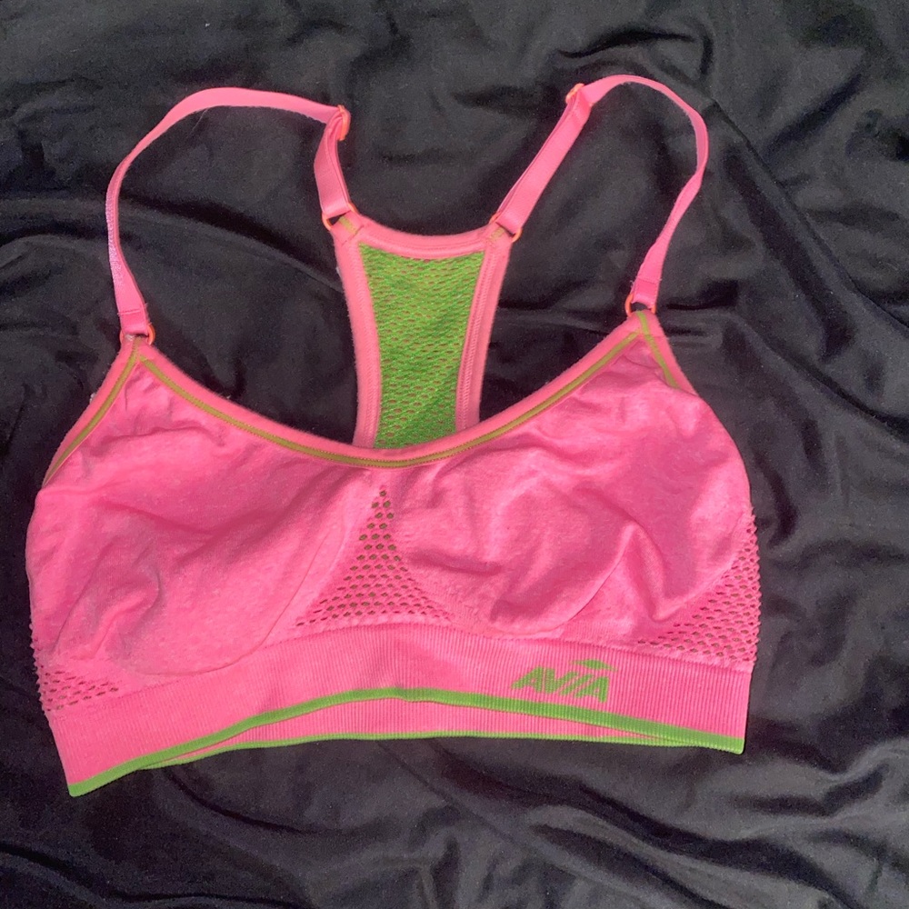 AVIA Sports bra, pink, small